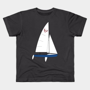 International 505 Sailboat Kids T-Shirt
